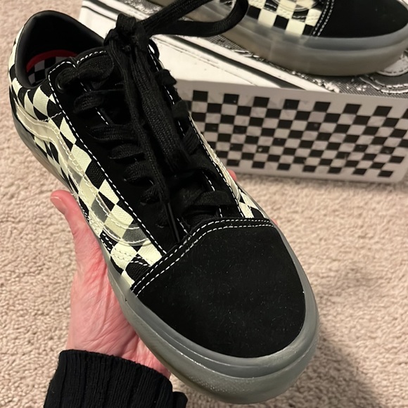 Vans Skate Old Skool glow/black skateboarding shoes - Picture 10 of 15